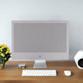 Pikkukuva 2 / 5: iMac 27 tuuman pölysuoja, pehmeää kangasta iMac-lisävarusteet