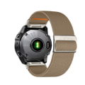 Pikkukuva 1 / 2: Garmin Descent MK3i -kellolle sopiva nailoninen joustava kellonranneke Ruskea 26mm