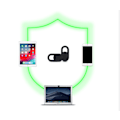 Miniatyrbild 4 av 5: Integritetsskydd för Webbkamera 3-pack Svart