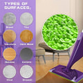Miniatyrbillede 5 af 6: Erstatningsmoppe til Swiffer WetJet 6-pack Green