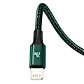 Miniatyrbild 7 av 9: Baseus Rapid Series 3-i-1 kabel USB-C för M+L+T 20W 1,5m (grön)