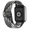 Miniatyrbillede 2 af 3: Xiaomi  Nylon urrem med flettet design Xiaomi Mi Band 3/4/5/6 MultiColor