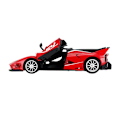 Pikkukuva 5 / 7: RASTAR R/C 1:14 Ferrari FXX K Evo kaukosäädinauto (punainen)