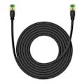 Miniatyrbillede 3 af 10: Flettet netværkskabel kat.8 Baseus Ethernet RJ45, 40Gbps, 5m (sort)