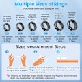 Miniatyrbillede 7 af 11: Smart Ring: Din ultimative sundheds- og fitnesstracker Sort 10