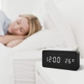 Miniatyrbild 4 av 6: INF Digital LED väckarklocka Svart