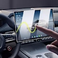 Miniatyrbild 4 av 4: Xiaomi SU7 Dashboard Screen Protector - Kristallklart härdat glas