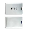 Miniatyrbillede 2 af 4: Kortetui med RFID-blokering, 10-pak Sølv