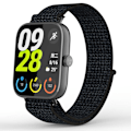 Miniatyrbillede 1 af 3: Redmi Watch 5/4 Flettet Nylonrem Sort