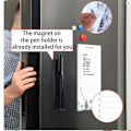 Miniatyrbillede 4 af 6: Magnetisk køleskab Sticky Notes Sæt