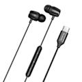 Pikkukuva 1 / 6: Mcdodo HP-1050 in-ear, langalliset kuulokkeet, USB-C (musta)