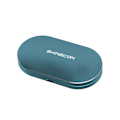Miniatyrbillede 2 af 4: Violet Bluetooth 5.3 Øretelefoner: Lang batterilevetid, komfort Blå