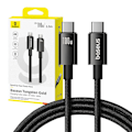 Miniatyrbillede 10 af 10: Baseus-kabel USB Tungsten Gold USB-C til USB-C 100W 1,5m (sort)