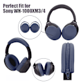 Pikkukuva 5 / 5: Pääpanta ja korvapehmusteet SONY WH-1000XM3/4:lle Sininen