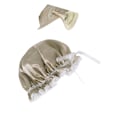 Pikkukuva 2 / 3: Luksus silkkiunihattu pitsireunuksella Beige
