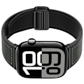 Miniatyrbild 3 av 4: Armband i äkta läder för Apple Watch Grå L