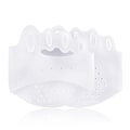 Miniatyrbild 1 av 4: Effektiva tåseparatorer för hallux valgus-lindring och fotstöd Vit
