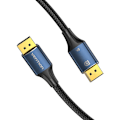 Miniatyrbillede 4 af 5: DisplayPort 1.4-kabelventilation HCELH 2m, 8K 60Hz/ 4K 120Hz (blå)
