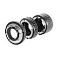 Miniatyrbild 2 av 4: Auto-Focus Macro Extension Tube Set, 12mm 20mm 36mm Auto Focus Macro Extension Tube Adapter Ring för Nikon Svart