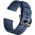 Pikkukuva 1 / 2: Nyloninen kellon ranneke Garmin Forerunner 255/265/245 -älykelloon Sininen S