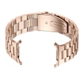 Miniatyrbillede 3 af 4: Rustfrit stålrem til Samsung Galaxy Watch 8 Rose guld