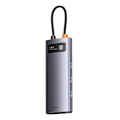Miniatyrbild 4 av 11: Hub 4in1 Baseus Metal Gleam Series, USB-C till 4x USB 3.0