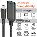 Miniatyrbild 6 av 9: USB-C till USB 3.0 Adapterkabel 5Gbps Svart