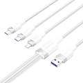 Miniatyrbild 3 av 3: USB 2.0 A till 3-i-1 6A-kabel Ventilation CTRWG 1.5M (vit)