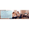 Miniatyrbild 6 av 7: Luftfuktare Mini Cool Mist Ultrasonic VUL525