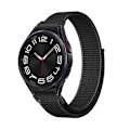 Miniatyrbillede 1 af 6: Stilfuld Nylonrem til Samsung Galaxy Watch 4/5/6 Sort