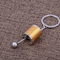 Miniatyrbillede 1 af 3: Nøglering med Gearstangsknop Guld