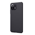 Miniatyrbillede 1 af 3: Nillkin Super Frosted Shield cover til Xiaomi 11 Lite 4G/5G (sort)