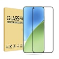 Pikkukuva 2 / 4: Xiaomi 15 HD karkaistu lasi näytönsuoja - musta silkkiprintti [sormenjälkien avaustuki] 2 kpl