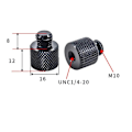 Pikkukuva 1 / 3: Jalustan kierreadapteri M12 - 1/4" uros - 5 kpl M10