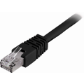 Miniatyrbild 1 av 4: F/UTP Cat6 patch cable, LSZH, 0.3m, black