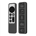 Miniatyrbild 1 av 2: Silikonskyddsfodral för Apple TV 4K Remote Svart