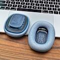 Miniatyrbillede 2 af 4: Ørepuder til Apple AirPods Max, 2-pak Blå
