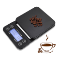 Pikkukuva 2 / 10: INF Digitaalinen keittiövaaka / kahvivaaka 3kg/0.1g Musta Musta