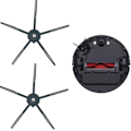 Pikkukuva 1 / 5: Sivuharja 2 kpl Musta  Xiaomi Roborock S5/S6/T6/E2/E35
