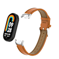 Miniatyrbild 1 av 3: Xiaomi Band 9/8 NFC-rem med metallkontakt Brun