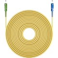 Miniatyrbild 5 av 5: Fiberoptisk kabel (FTTH), Singlemode (OS2) Yellow, gul (Simplex), 30 m