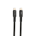 Miniatyrbild 1 av 2: USB-C kabel 100W 1m Svart