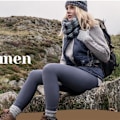 Pikkukuva 5 / 6: Leggingsit - Thermal Inner Fleece Vuorattu Tummanharmaa S