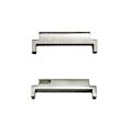 Miniatyrbild 1 av 4: Silver Watch Band Connector 18mm till 20mm med Spring Bars