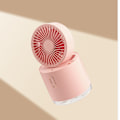 Miniatyrbillede 2 af 3: D-27 Ny Spray Luftfugtende Ventilator: Hold Dig Kølig og Fugtet Lyserød