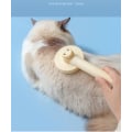 Pikkukuva 4 / 5: Itsepuhdistuva hiusharja lemmikkieläimille Beige
