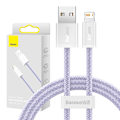 Pikkukuva 2 / 7: USB-kaapeli Lightning Baseus Dynamic 2 -sarjalle, 2,4 A, 1 m (violetti)