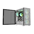 Miniatyrbild 3 av 6: Datorfläktset ARGB Darkflash C6 3in1 120x120 (vit)