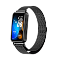 Miniatyrbillede 2 af 4: Magnetisk rem til Huawei Band 8 Sort