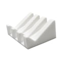 Miniatyrbillede 3 af 4: Silikone sæbeskål Hvid